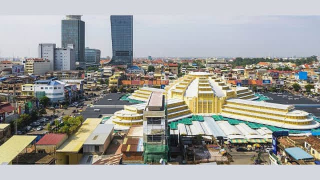 在柬埔寨7至13层的大楼最受欢迎