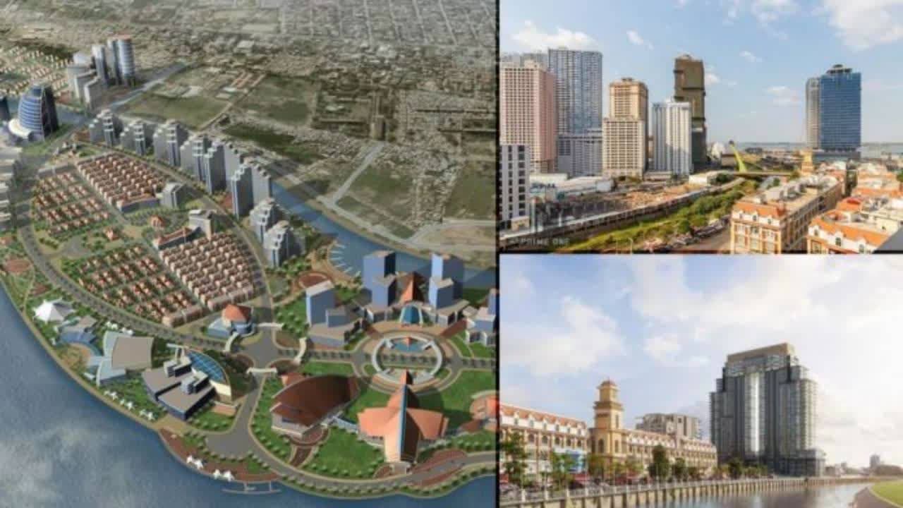 金边钻石岛将兴建400米高楼大厦