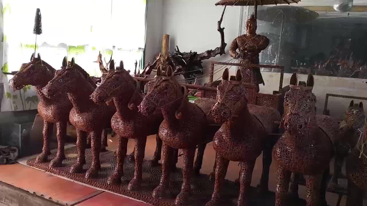 源自中国北方的传统技艺——山核桃拼贴